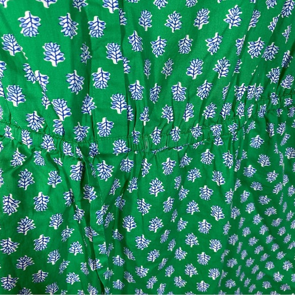 J. Crew factory Collared short-sleeve tie-waist mini dress Vintage Kelly White 8 - Picture 4 of 9